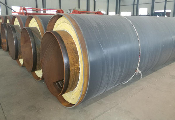 鋼套鋼巖棉保溫鋼管 鋼套鋼巖棉保溫鋼管